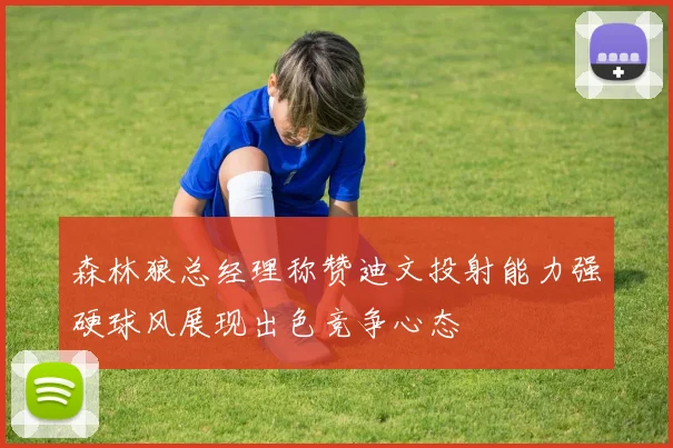 森林狼总经理称赞迪文投射能力强硬球风展现出色竞争心态